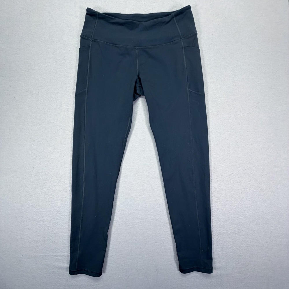 Victoria Sport Leggings Womens Large Gray Knockout Tight Pockets